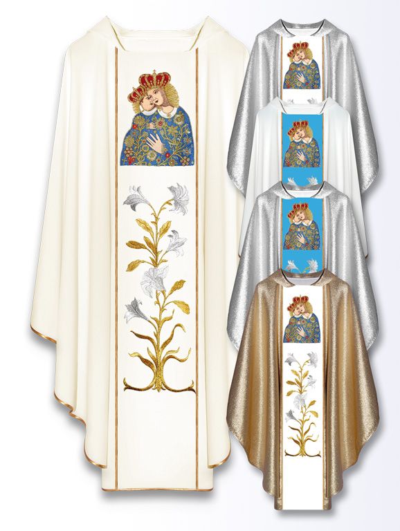 Ornat haftowany - MB Kalwaryjska (1)