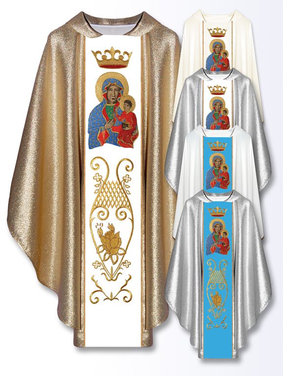 Ornat haftowany - MB Częstochowska (31)