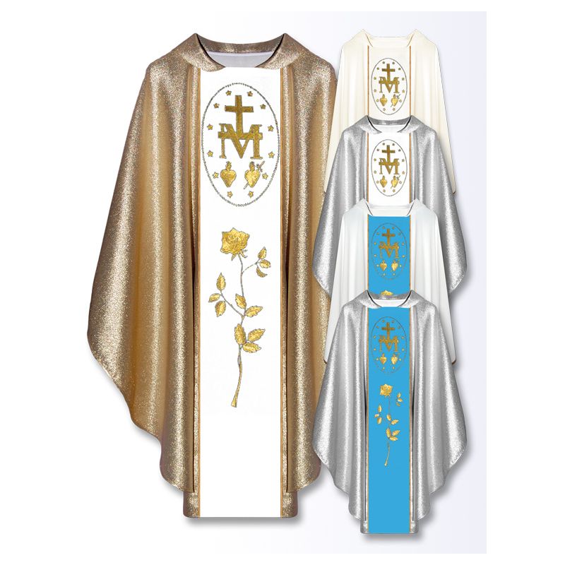 Ornat Maryjny haftowany (52) - Ornat Maryjny haftowany (52)
