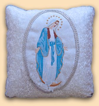 Poduszka na procesję MB Niepokalana - zdjęcie 2 - Poduszka na procesję MB Niepokalana