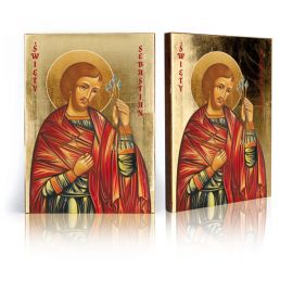 Ikona religijna Święty Sebastian - Święci i Błogosławieni - Nowość