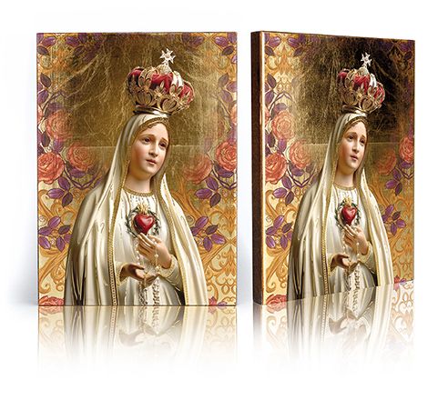 Ikona religijna Matka Boża Fatimska (1)