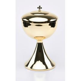 Puszka z mosiądzu złocona - 25 cm (1) - PUSZKI MSZALNE - Nowość
