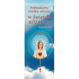Baner - Nabożeństwo różańcowe (16) - Banery różańcowe - Nowość