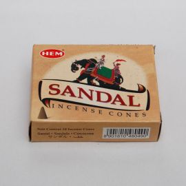 Kadzidło stożkowe - Drzewo sandałowe (10 stożków) - KADZIDŁA, WĘGIELKI - Nowość