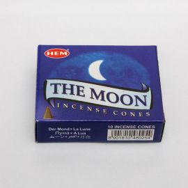 Kadzidło stożkowe - The Moon - Księżyc (10 stożków) - KADZIDŁA, WĘGIELKI - Nowość