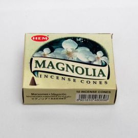 Kadzidło stożkowe - Magnolia (10 stożków) - KADZIDŁA, WĘGIELKI - Nowość