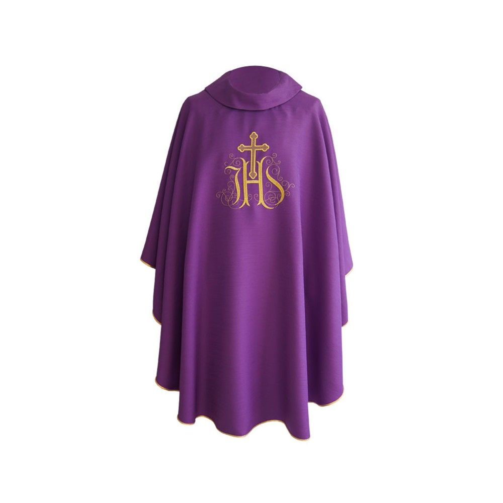 Ornat gotycki IHS- kolory liturgiczne (6) - zdjęcie 3 - Ornat gotycki IHS- kolory liturgiczne (6)