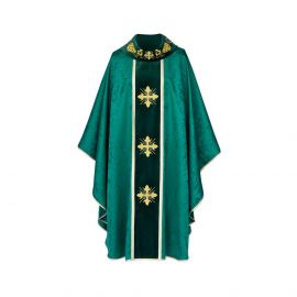 Ornat gotycki krzyż- kolory liturgiczne (8) - Ornaty haftowane - Nowość