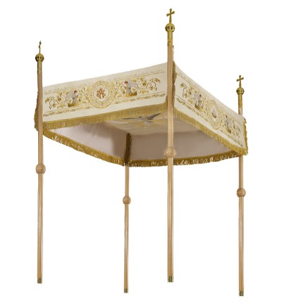 Baldachim haftowany na procesję - zdjęcie 2 - Baldachim haftowany na procesję