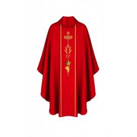 Ornat gotycki Krzyż - kolory liturgiczne (19) - zdjęcie 3 - Ornat gotycki Krzyż - kolory liturgiczne (19)