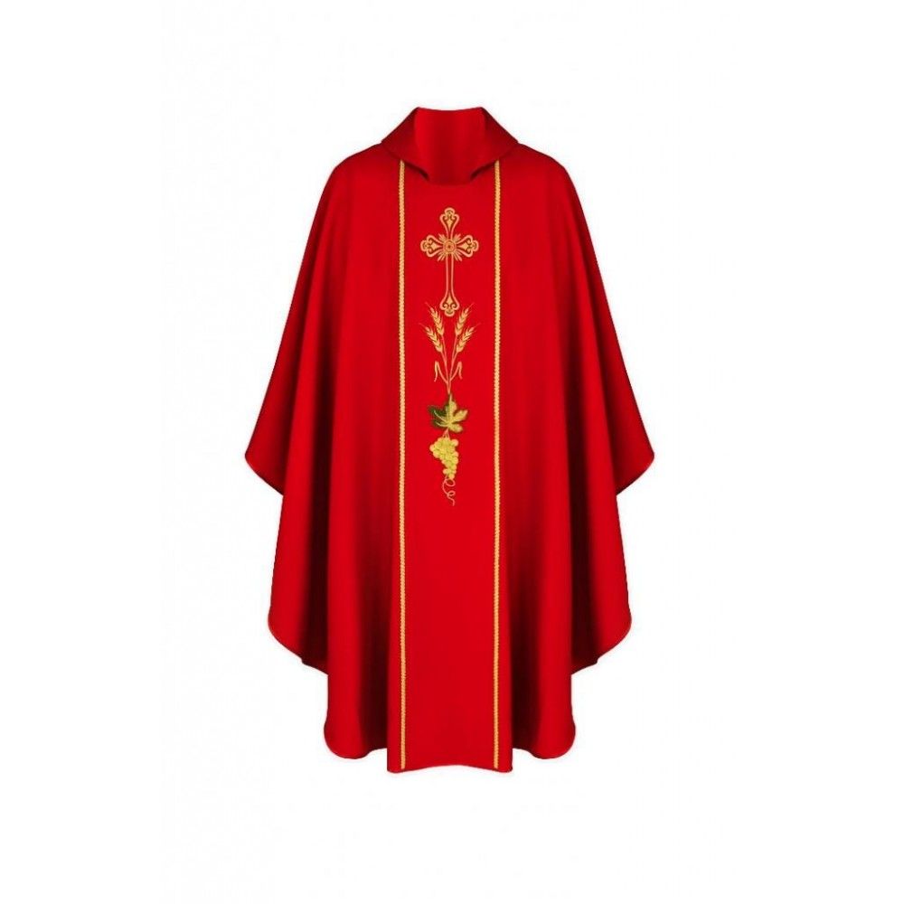 Ornat gotycki Krzyż - kolory liturgiczne (19) - zdjęcie 3 - Ornat gotycki Krzyż - kolory liturgiczne (19)