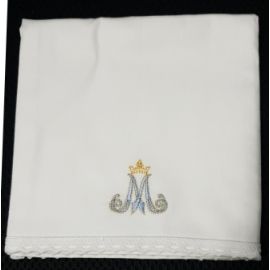 Korporał wzór Maryjny- 100 % bawełna