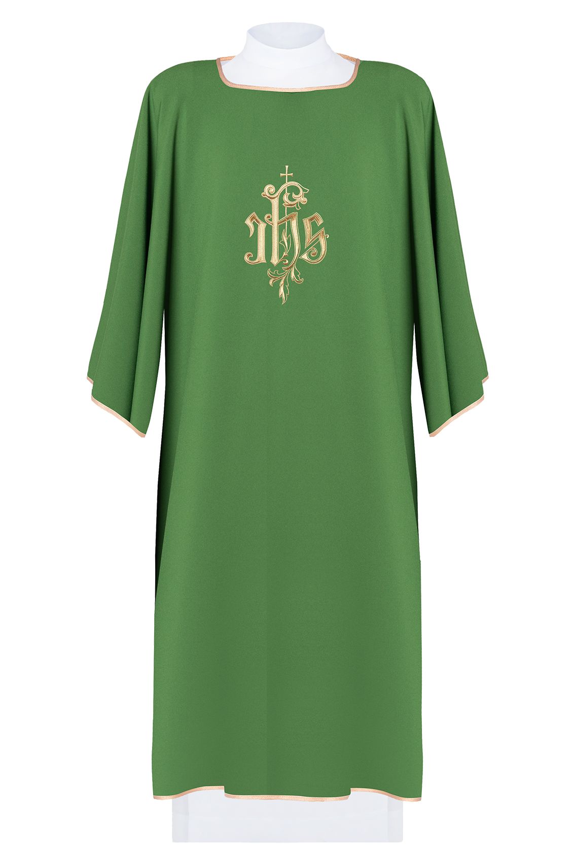 Dalmatyka haftowana IHS - zielona (6)