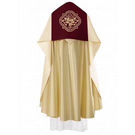 Welon liturgiczny IHS haftowany, aksamit (18) - zdjęcie 2 - Welon liturgiczny IHS haftowany, aksamit (18)
