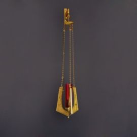 Lampa wieczna wisząca, mosiężna - LAMPKI WIECZNE