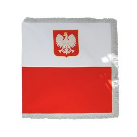 Sztandar 2 stronny - Flaga Polski - CHORĄGWIE, SZTANDARY - Nowość