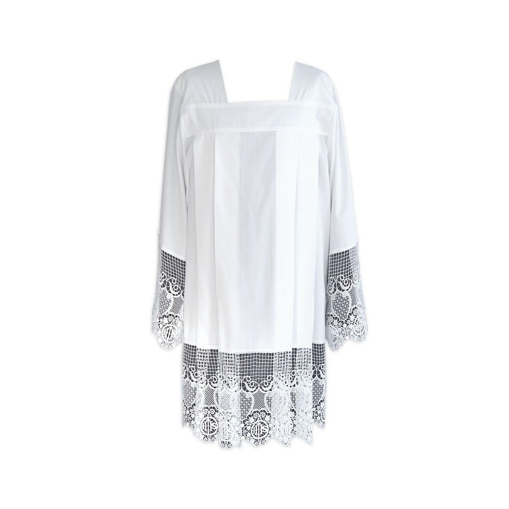 Komża kapłańska z gipiurą IHS