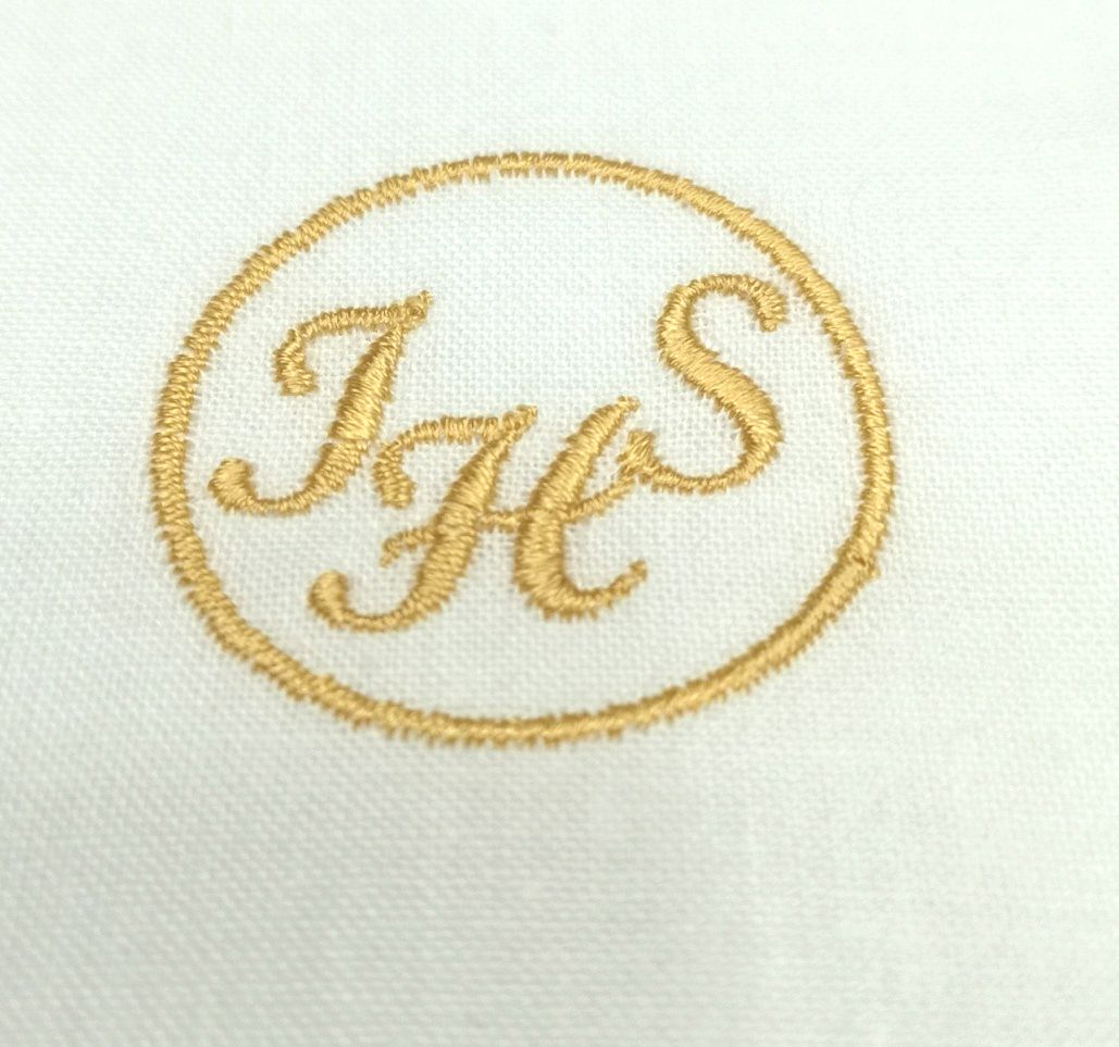 Puryfikaterz złoty IHS w kole - 100% bawełna - zdjęcie 2 - Puryfikaterz złoty IHS