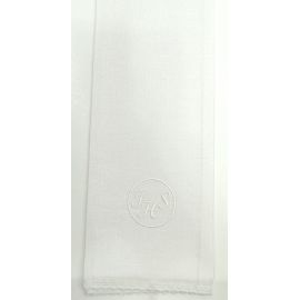 Puryfikaterz biały IHS hostia w kole - 100% bawełna - zdjęcie 1 - Puryfikaterz biały IHS hostia