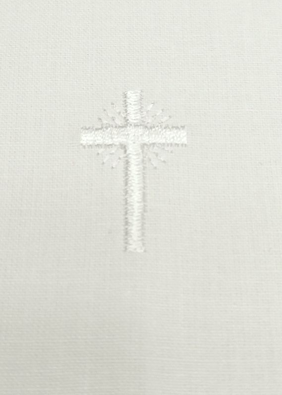 Puryfikaterz biały krzyż - 100% bawełny - zdjęcie 2 - Puryfikaterz biały krzyż - 100% bawełny