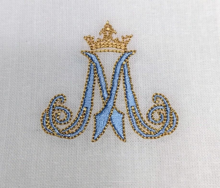 Puryfikaterz wzór Maryjny - 100% bawełny - zdjęcie 2 - Puryfikaterz wzór Maryjny - 100% bawełny