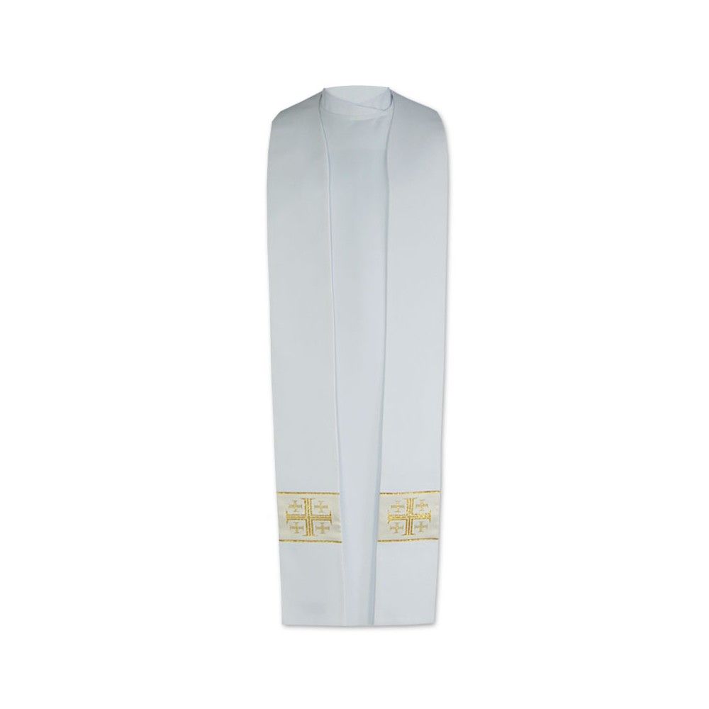 Stuła kapłańska - Krzyż Jerozolimski (1) - zdjęcie 4 - Stuła kapłańska - Krzyż Jerozolimski (1)