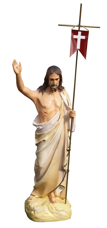 Chrystus Zmartwychwstały 63 cm. - zdjęcie 2 - Chrystus Zmartwychwstały 63 cm.