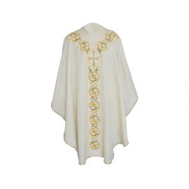 Embroidered altar cloth - Eucharistic design (92)