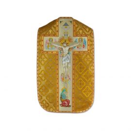 Ornat rzymski haftowany - Chrystus na krzyżu (22) - zdjęcie 2 - Ornat rzymski haftowany - Chrystus na krzyżu (22)