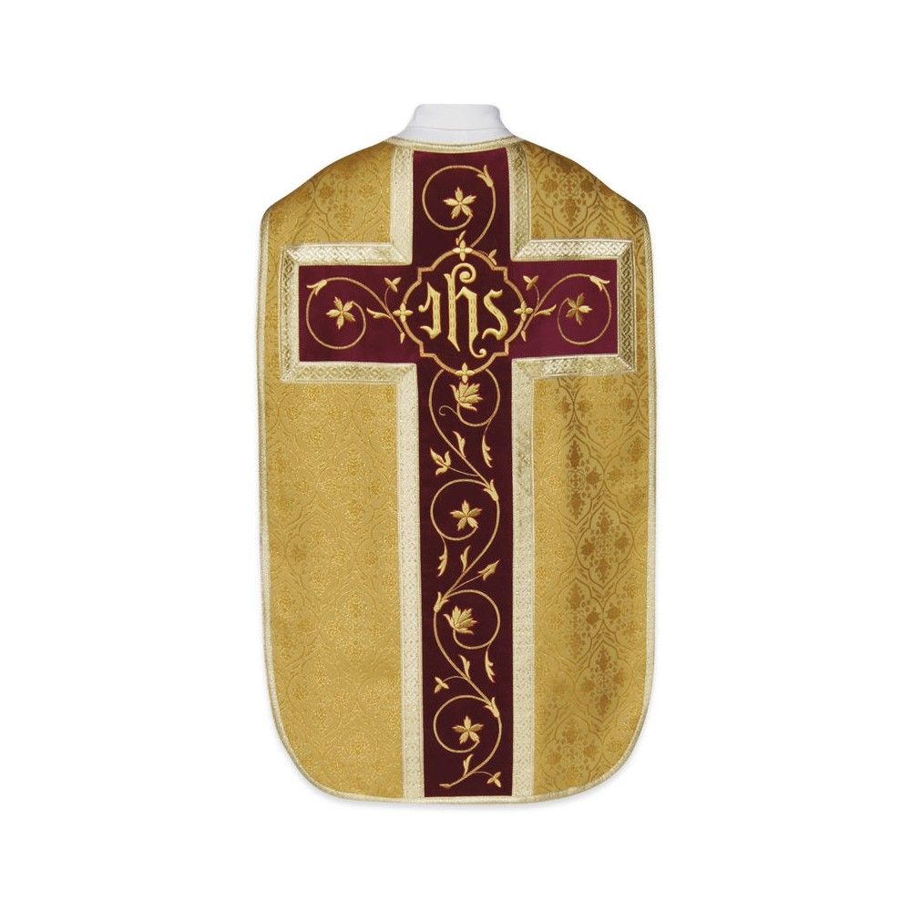 Ornat rzymski IHS - złoty (27) - zdjęcie 2 - Ornat rzymski IHS - złoty (27)