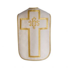 Ornat rzymski IHS - kolory liturgiczne, żakard (29) - zdjęcie 4 - Ornat rzymski - kolory liturgiczne, żakard (29)