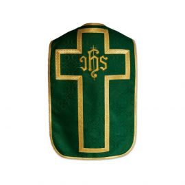 Ornat rzymski IHS - kolory liturgiczne, żakard (29) - zdjęcie 5 - Ornat rzymski - kolory liturgiczne, żakard (29)