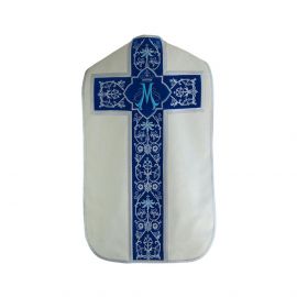 Ornat rzymski Maryjny - ecru (30) - zdjęcie 2 - Ornat rzymski Maryjny - ecru (30)