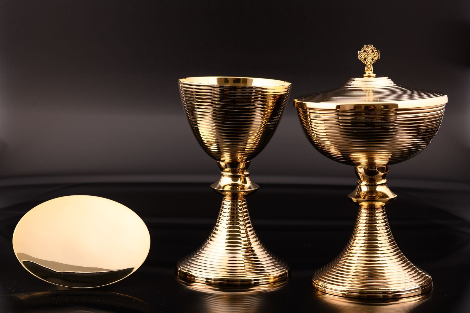 Komplet kielich + puszka + patena (16) - KIELICHY MSZALNE