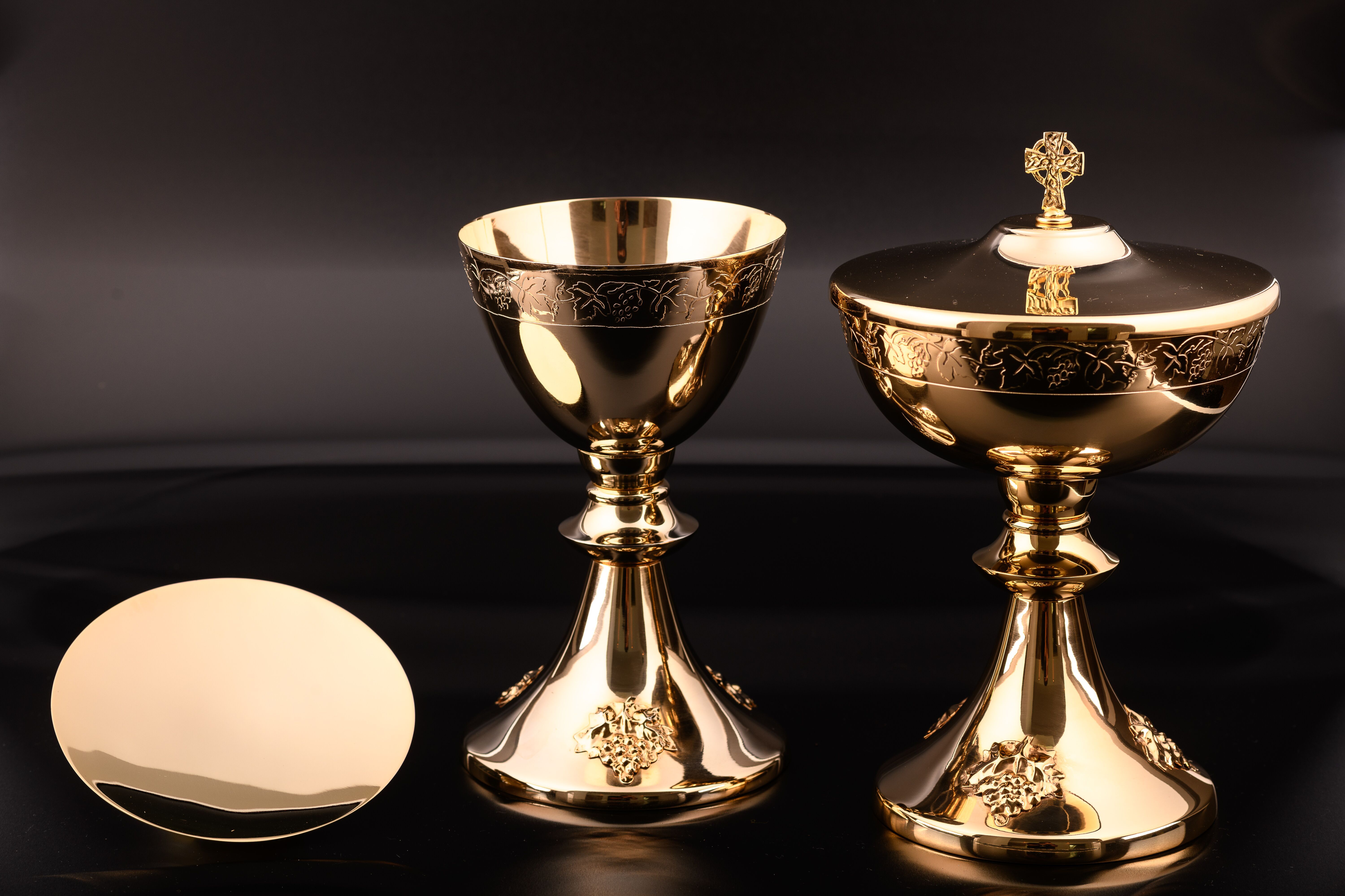 Komplet kielich + puszka + patena (20) - KIELICHY MSZALNE