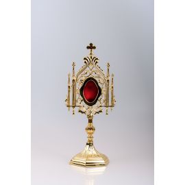 Relikwiarz pozłacany 35 cm (13) - RELIKWIARZE - Nowość