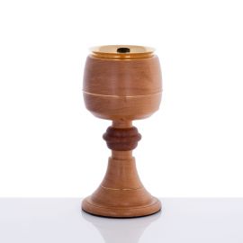 Kielich drewniany - 22 cm (4) - KIELICHY MSZALNE - Nowość