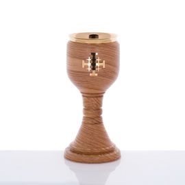 Kielich drewniany - 21,5 cm (5) - KIELICHY MSZALNE - Nowość