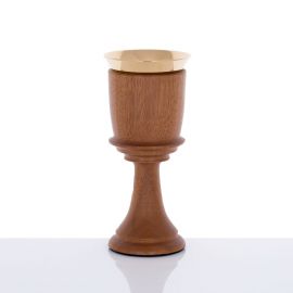 Kielich drewniany - 21,5 cm (6) - KIELICHY MSZALNE - Nowość