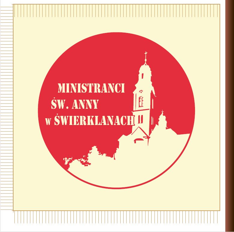 Sztandar 2 stronny  ministrancki - drukowany - zdjęcie 2 - Sztandar 2 stronny  ministrancki - drukowany