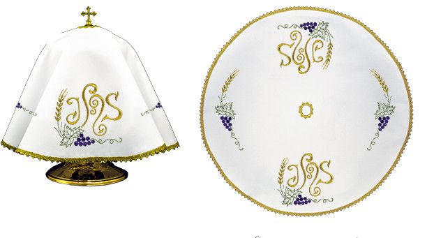 Welon na puszkę haftowany IHS (19)