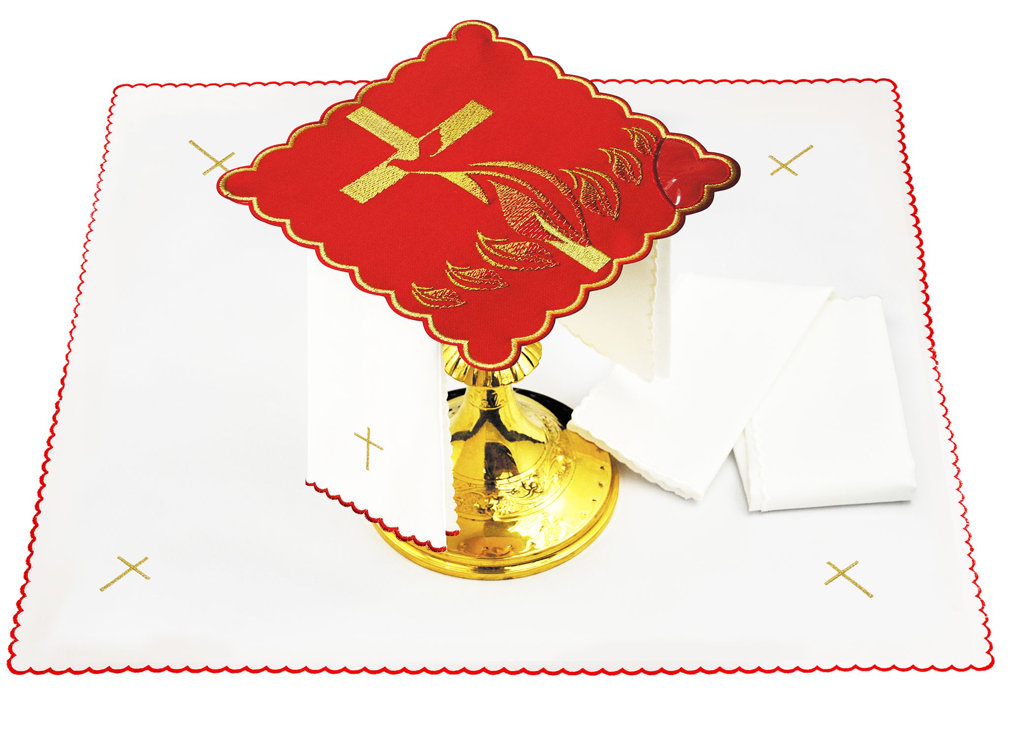 Bielizna kielichowa Duch Święty - haft (2)