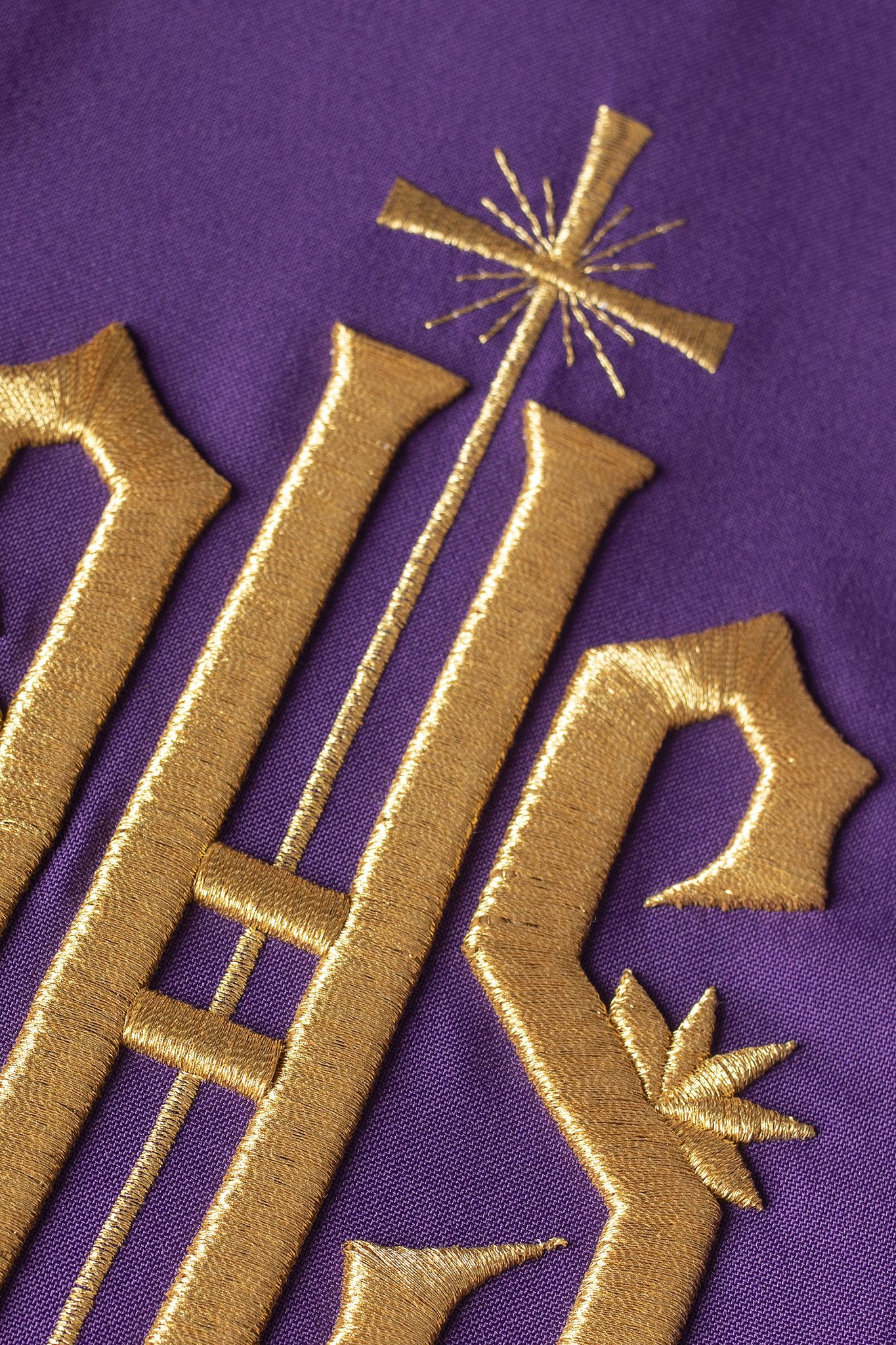 Stuła haftowana - kolory liturgiczne (31) - zdjęcie 2 - Stuła haftowana - kolory liturgiczne (31)