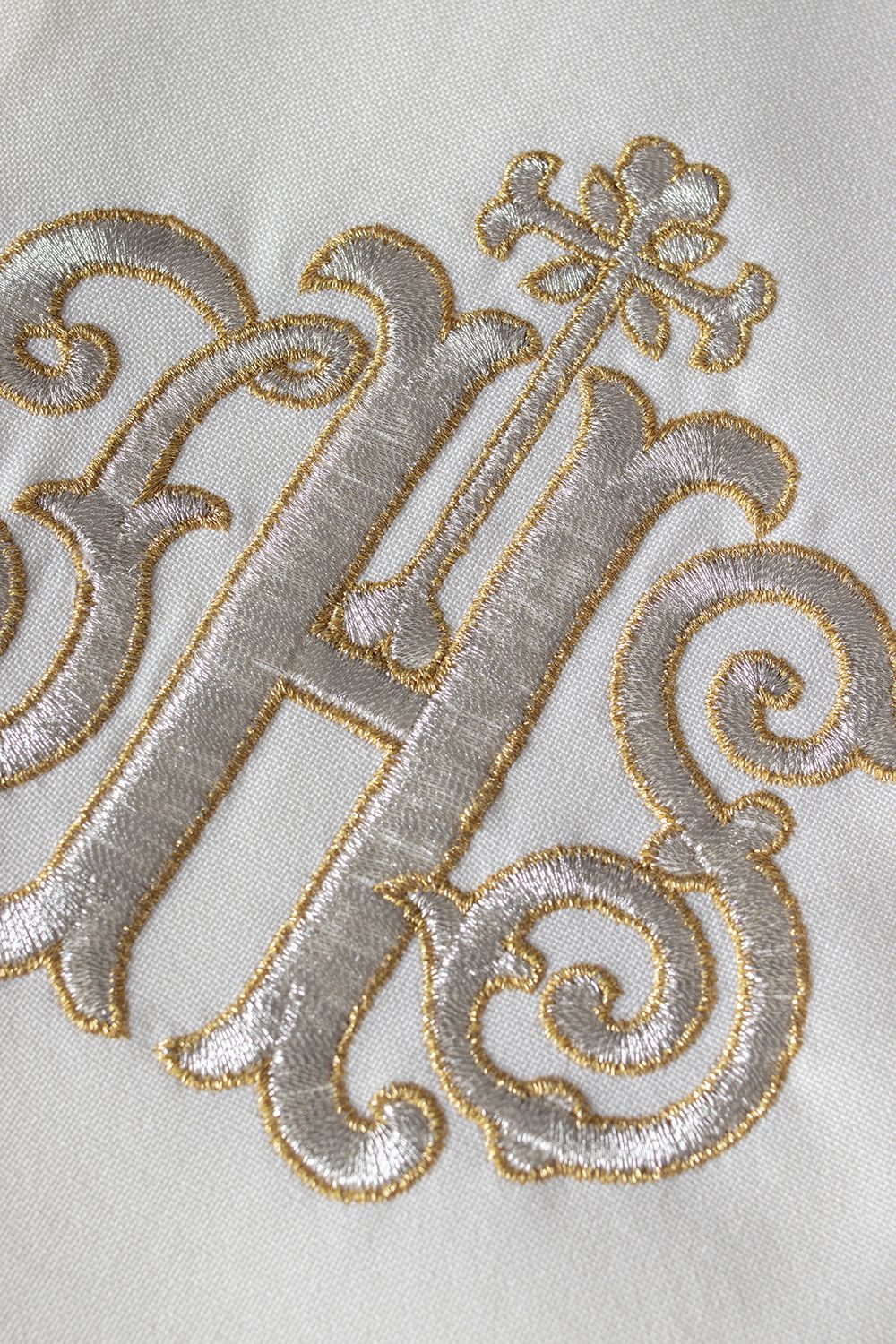 Stuła haftowana - kolory liturgiczne (413) - zdjęcie 5 - Stuła haftowana - kolory liturgiczne (413)