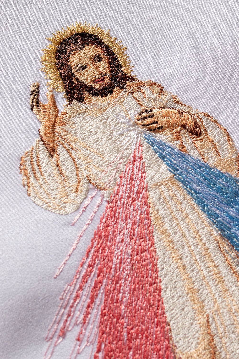 Stuła haftowana - Jezus Miłosierny (71) - zdjęcie 3 - Stuła haftowana - Jezus Miłosierny (71)