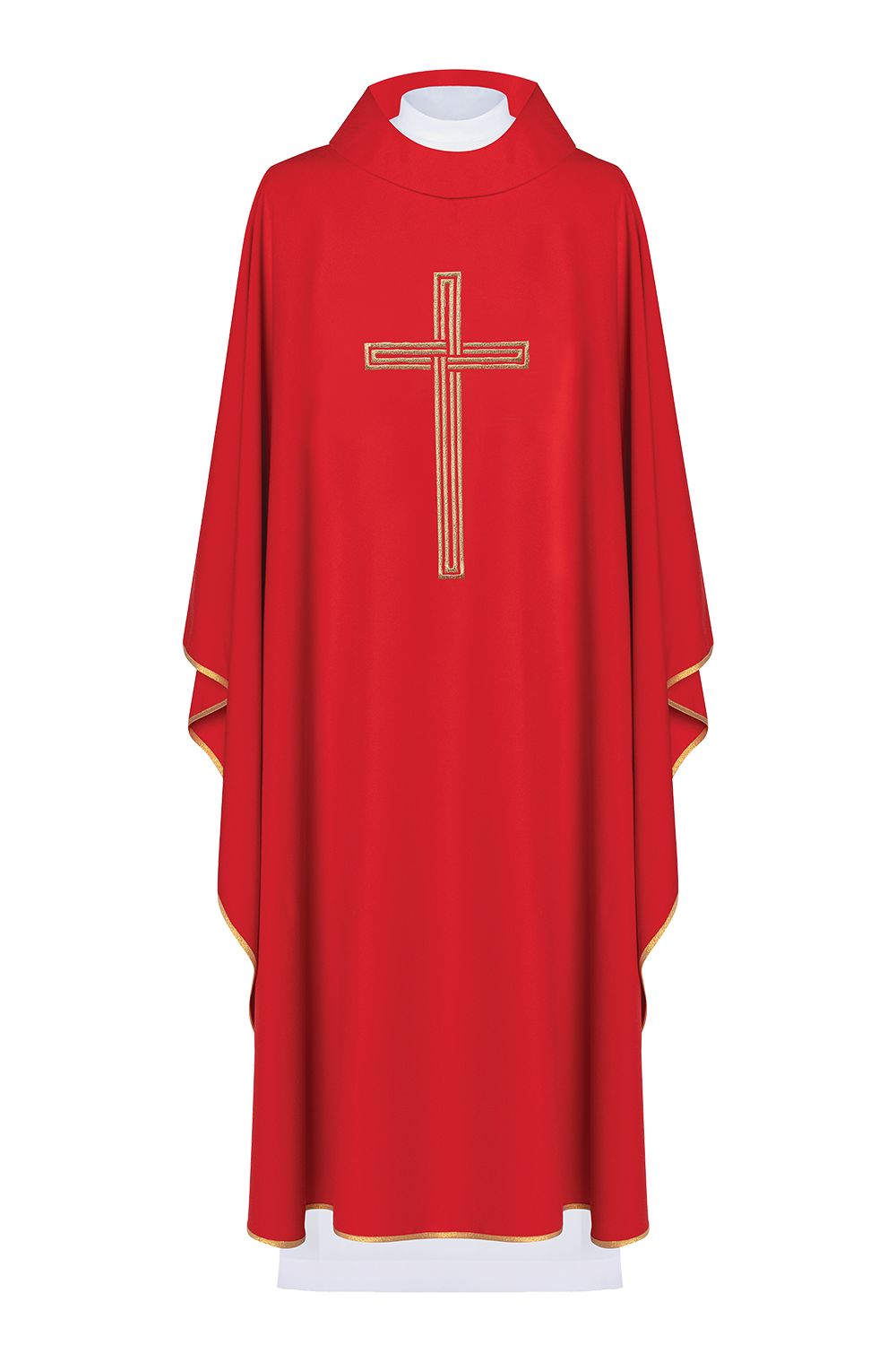 Ornat haftowany Krzyż - kolory liturgiczne (43) - zdjęcie 2 - Ornat haftowany Krzyż - kolory liturgiczne (43)