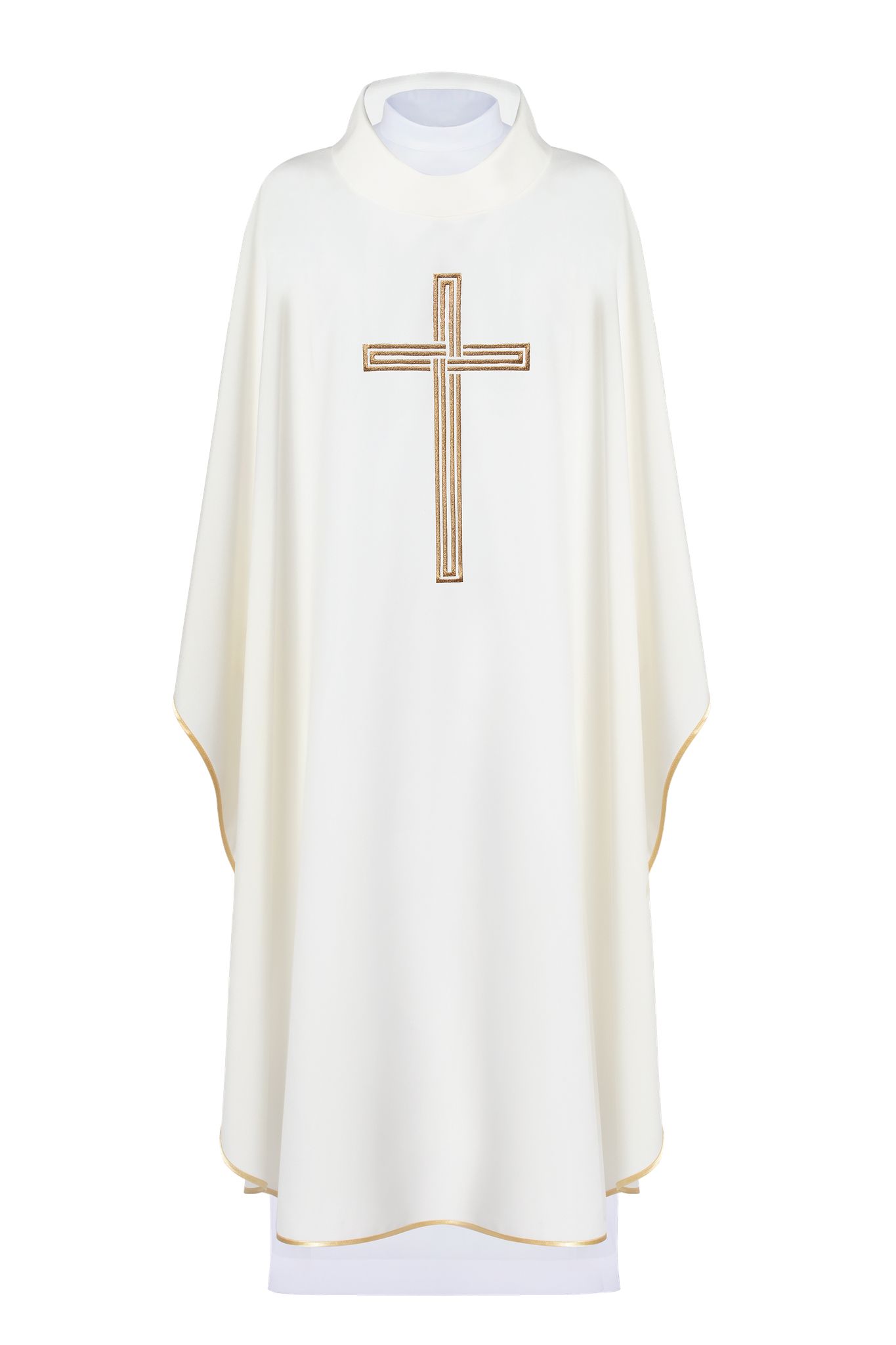 Ornat haftowany Krzyż - kolory liturgiczne (43) - zdjęcie 4 - Ornat haftowany Krzyż - kolory liturgiczne (43)