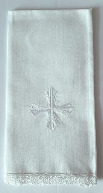 Puryfikaterz biały krzyż - 100% bawełny (k)