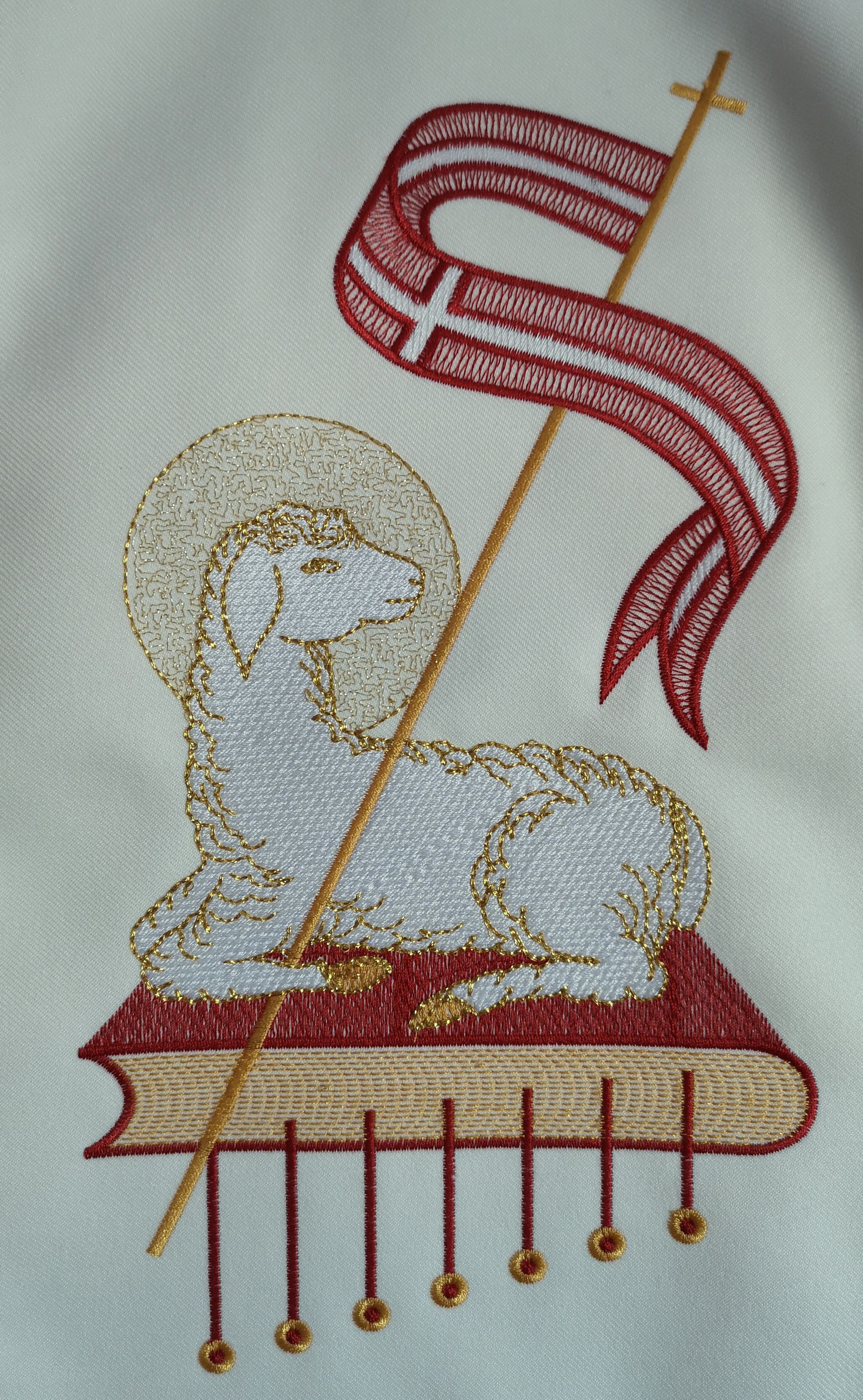 Ornat wielkanocny - Baranek Wielkanocny - zdjęcie 3 - Ornat wielkanocny - Baranek Wielkanocny